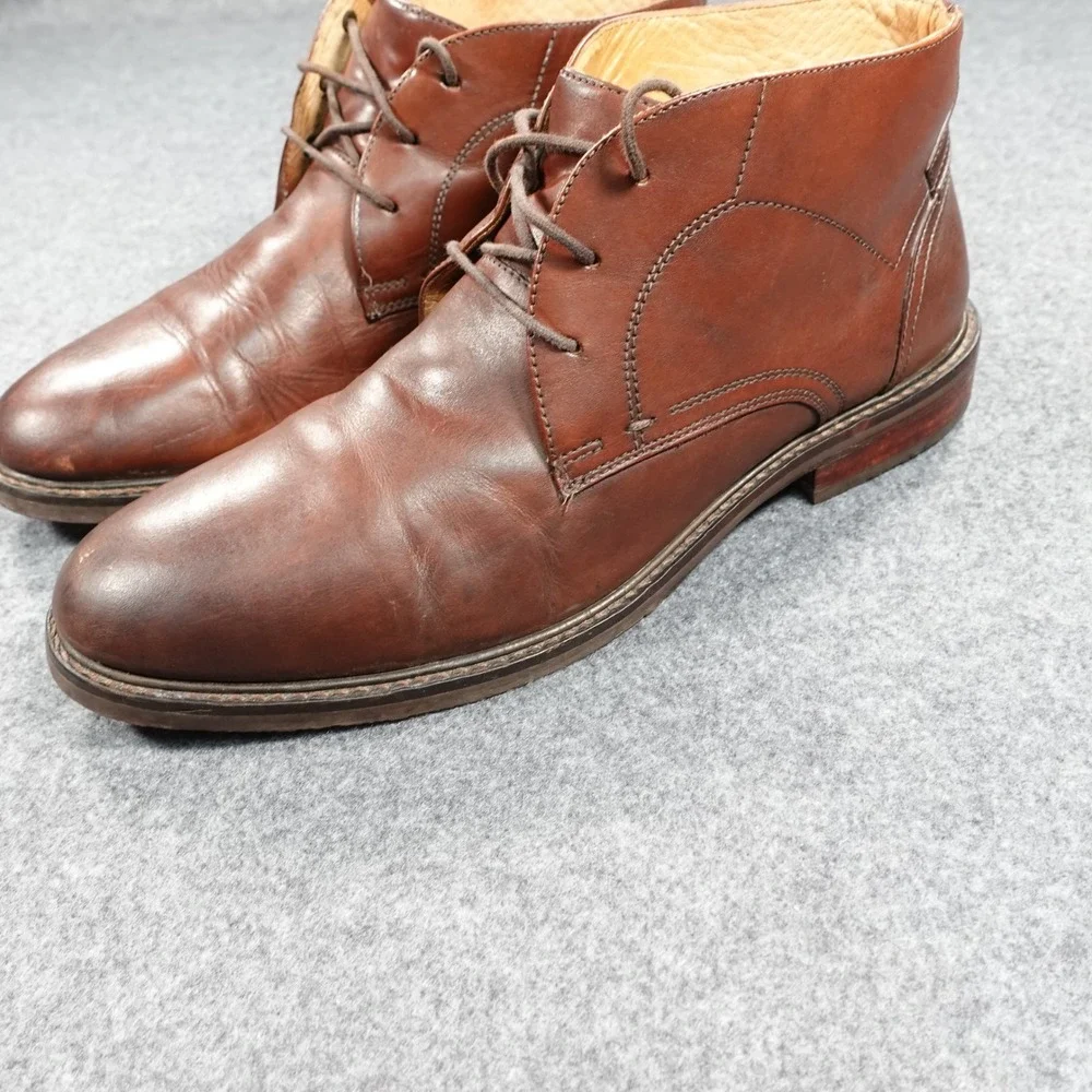 Johnston & Murphy‎ Brown Leather Signature Series Chukka Boots 20-9796 Size 11